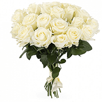 Buquê de Flores Maternidade - Rosas Brancas
