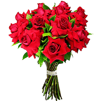 Buquê de Rosas Importadas Vermelhas