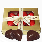 Bombons Coração Chocolate ao leite