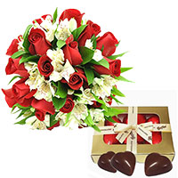 Flores e Chocolates - Para você com Amor!