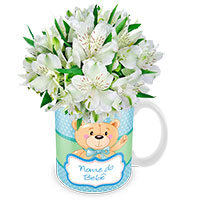 Caneca Personalizada com Nome do Bebê