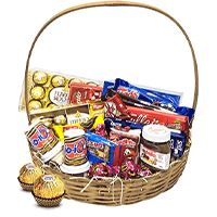 Cesta de Chocolates - Amooooo!
