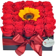 Arranjo Flores com Rosas Colombianas
