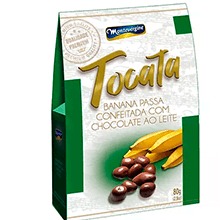 Bananinhas Cobertas Chocolates 80g