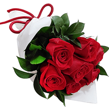 Buque com 06 Rosas Colombianas