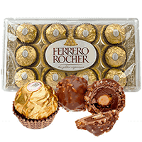 Caixa Ferrero Rocher com 12