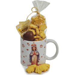 Caneca Religiosa de Nossa Senhora de Fátima | Interativa