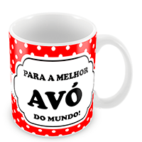 Caneca para Presente - Melhor Avó