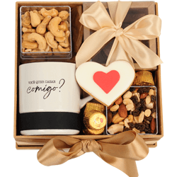 Cesta Box Kit Romântico - Quer casar comigo?