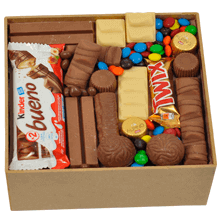 Cesta Chocolate na Caixa