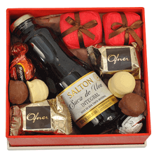 Cesta Chocolate Doces Momentos