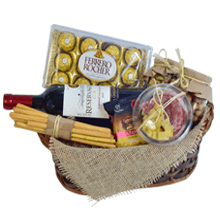 Cesta Luxo Gourmet - Tarde Feliz