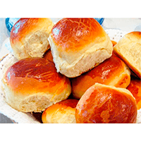 Pães Doce com 03 Und.