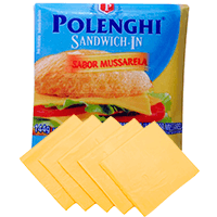 Queijo Murrarela Polenghi fatiado