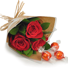 Rosas Colombianas com Lindt